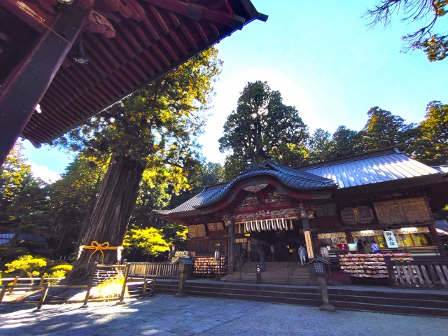 北口本宮冨士浅間神社　拝殿